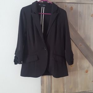 Black Dress Top Size Large